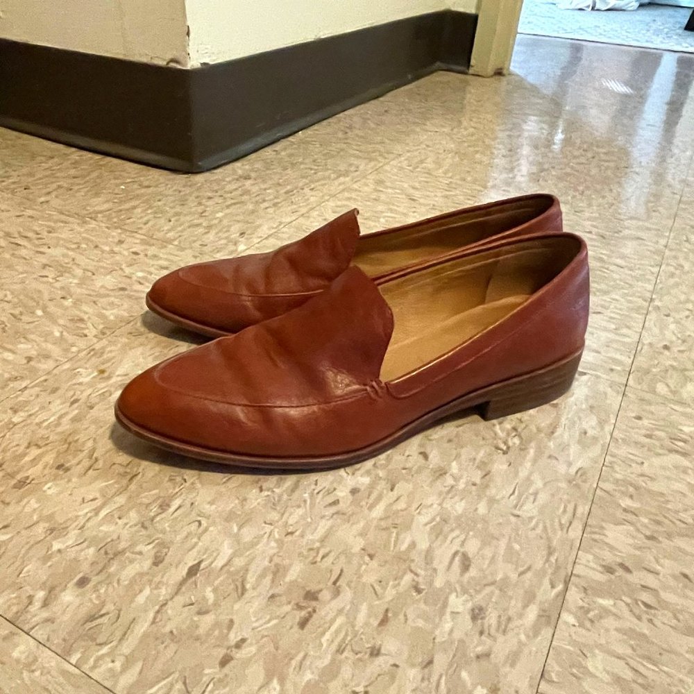 Madewell Frances Loafer Burnished Mahogany
